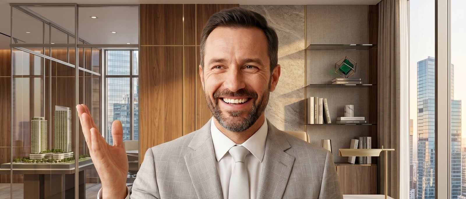Cadre dirigeant de l'immobilier qui retrouve sa dynamique de leadership et surmonte sa rupture professionnelle.